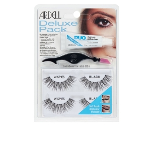 Ardell Kit Deluxe Pack Wispies Black Lote 3 Pz