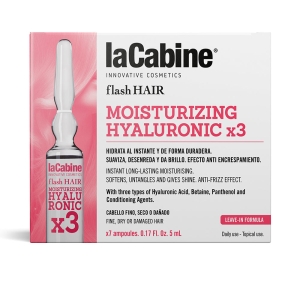 La Cabine Flash Hair Hidratante Hyalurónico 7 X 5ml          