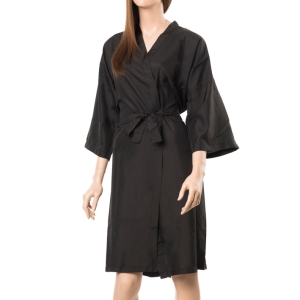 Asuer Kimono Poliester negro 177x66cm