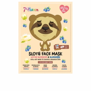 7th Heaven Animal Sloth Face Mask 1 U