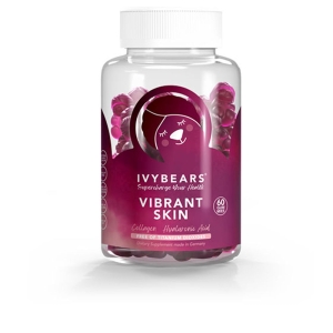 Ivybears Vibrant Skin 60 Gummies. Suplementos Vitamínicos 150g