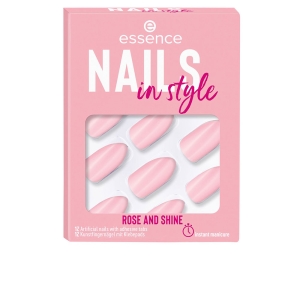 Essence Nails In Style Uñas Artificiales ref 14-rose And Shine 12 U