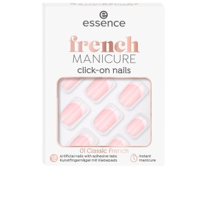 Essence French Manicure Click-on Nails Artificiales #01-classic French 12 U
