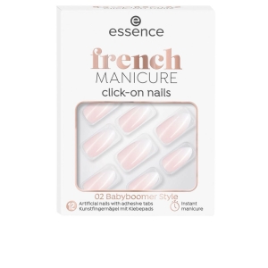 Essence French Manicure Click-on Nails Artificiales #02-babyboomer Style 12 U
