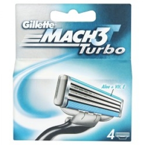 Gillette Carg.mach3 Turbo 4 Ud