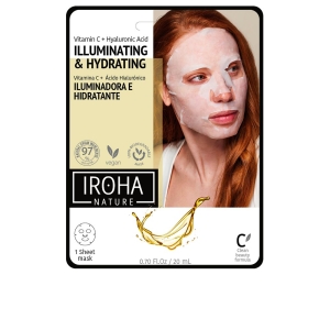 Iroha Tissue Mask Brightening Vitamin C + Ha 1 Use