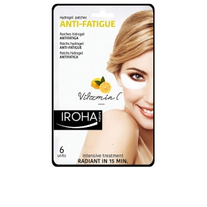 Iroha Eyes & Lips Hydrogel Patches Anti-fatigue Vitamin C 6 Pcs