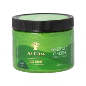 As I Am Curl Color Tinte Color Temporal Emerald Green 182 G