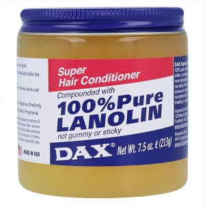 Dax Super Pure Lanolin 100% 7.5oz/213g (amarilla)