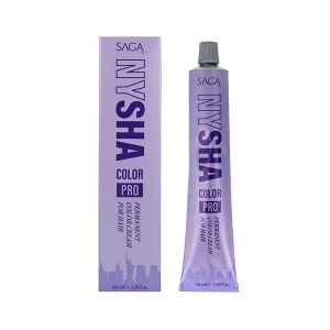 Saga Nysha Color Pro 100 Ml Color 12.12 Superaclarante Rubio Ceniza Violeta