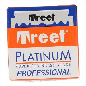 Treet Platinum Super Stainless Cuchillas 100pcs (un Solo Borde)