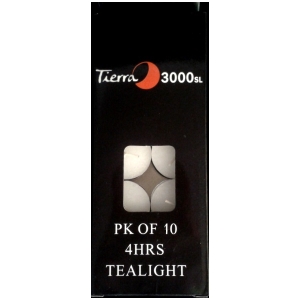 Caja de 10 velas Tealights