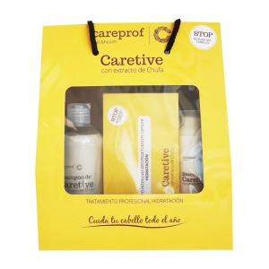 Careprof Pack Caretive con extracto de chufa Tratamiento+Champú+Essence