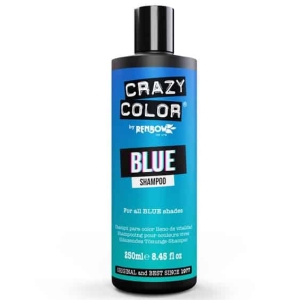 Crazy Color Champú para cabellos teñidos Blue 250ml