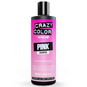Crazy Color Champú para cabellos teñidos Pink 250ml