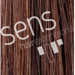 Extensiones Cabello 100% Natural Cosido Human Remy Liso 90x50cm Chocolate