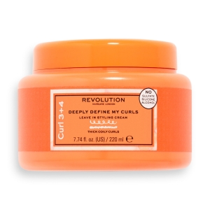 Revolution Hair Care Deeply Define My Curls Leave In Styling Cream 220ml