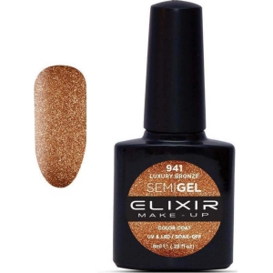 Elixir Make-Up SEMI GEL UV/LED Luxury Bronze 941 8ml