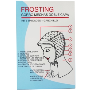 Fama Fabre Frosting Gorro mechas doble capa 5uds