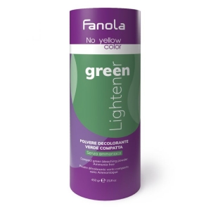 Fanola Polvo Decoloración Verde No Yellow Vegan -Sin Amoniaco 450gr