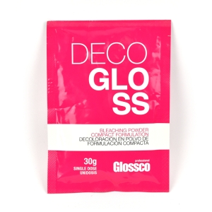 Glossco Decoloración en polvo azul DecoGloss en sobre 30g