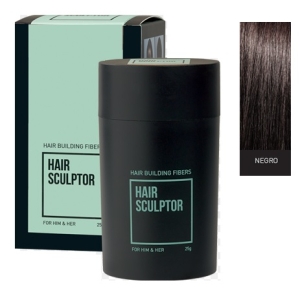 Sinelco Hair-Sculptor Fibras Espesantes de cabello color Negro 25g