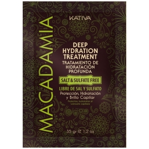 Kativa Macadamia Tratamiento Hidratación Profunda. Sobre de 35g