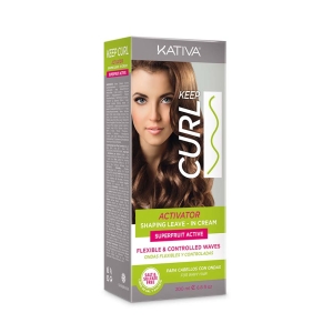 Kativa Keep Curl Activator. Crema definidora de cabellos con ondas 200ml