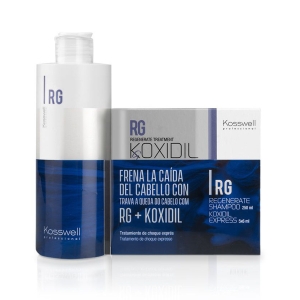 Kosswell Koxidil Tratamieno  Anticaída 5x6ml + Champú Regenerate 250ml