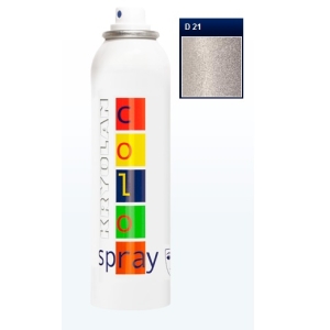 Kryolan Spray Glitter. Spray purpurina plata para el cabello 150ml