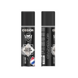 Ossion Instant Hair Color Spray Coolest Silver 150ml