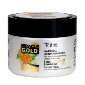 Tahe Miracle Gold Mascarilla Anti-encrespamiento cabellos finos 300ml