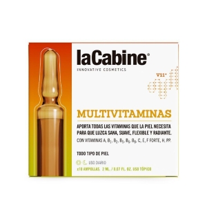 La Cabine Ampollas Multi Vitaminas 10 X 2ml