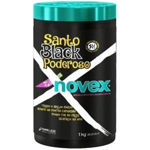 Novex Santo Black Poderoso Mascarilla 1000 Ml (mystic Black)