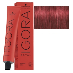 Schwarzkopf Tinte Igora Royal 6-88 Rubio Oscuro Rojo Intenso  60g + Oxigenada en promoción