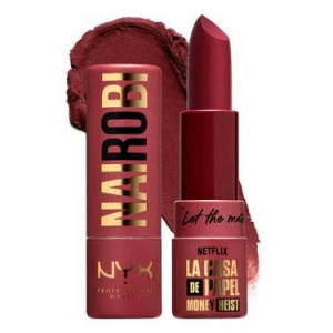 Nyx Professional Make Up La Casa De Papel Lipstick #teddy Berry