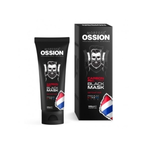 Ossion Premium Barber Line Carbon Facial Black Mask 125ml