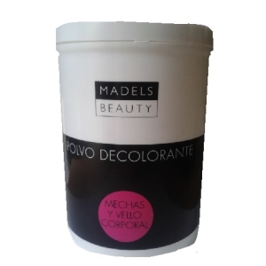 Madels Beauty Polvo Decolorante Mechas y Vello corporal 500g