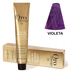 Fanola Tinte Oro Therapy "Sin Amoniaco" Violeta 100ml