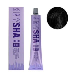 Saga Nysha Color Pro 100 Ml Color 1.0 Negro