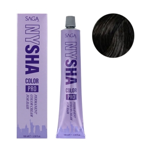Saga Nysha Color Pro 100 Ml Color 3.0 Castaño Oscuro
