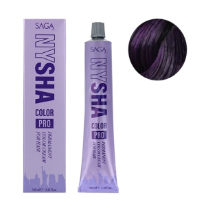 Saga Nysha Color Pro 100 Ml Color 5.20 Castaño Claro Irisado