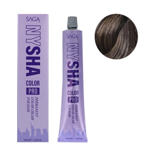 Saga Nysha Color Pro 100 Ml Color 6.0 Rubio Oscuro