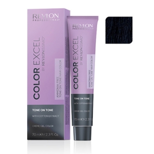 Revlon Tinte Revlonissimo Color Excel 2.10 Negro Azulado 70ml + oxigenada de regalo