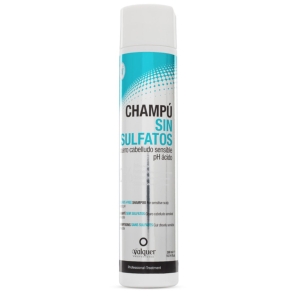 Valquer Champú sin sulfatos 0% Sin Sal. Cuero Cabelludo sensible pH ácido 300ml