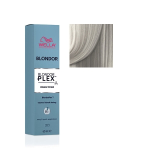 Wella Blondor Plex Crema Matizadora Pale Silver /81 60ml