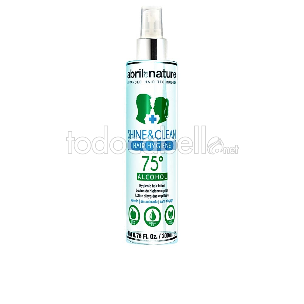Abril Et Nature Shine&clean Hair Hygiene 75º Alcohol 200ml