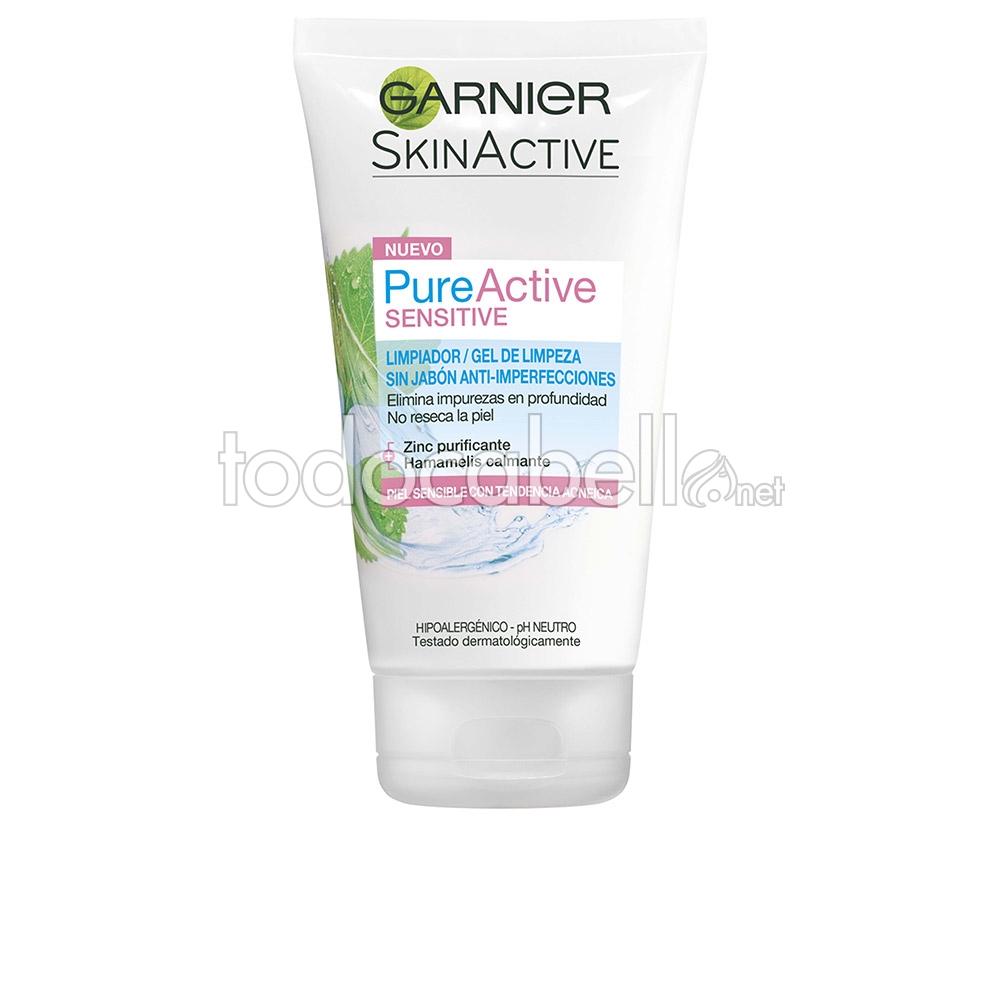 Pure Active Gel limpiador hidratante facial